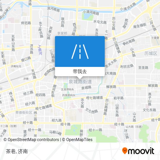 茶巷地图