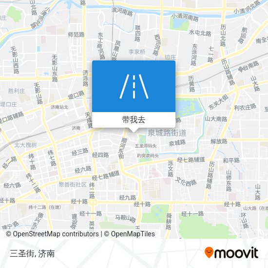 三圣街地图
