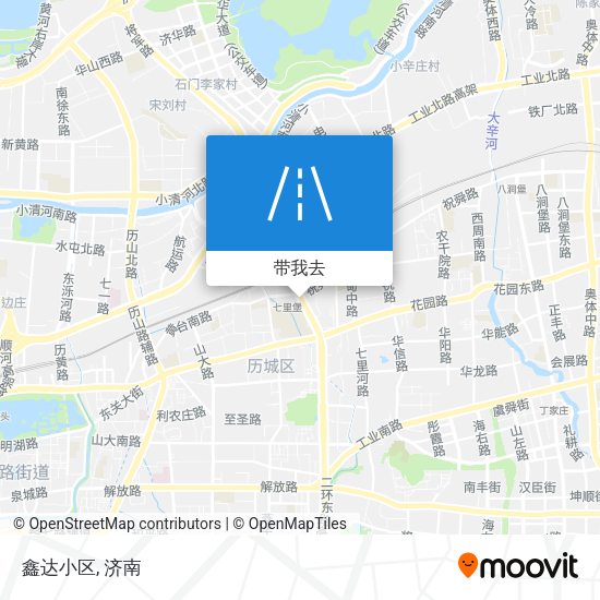 鑫达小区地图