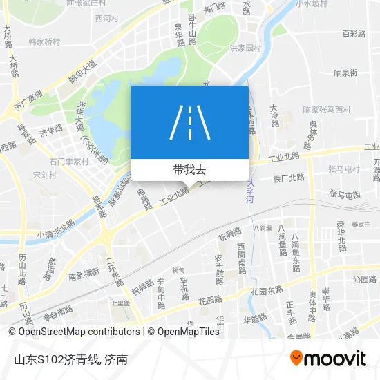 山东S102济青线地图