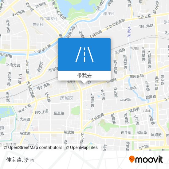 佳宝路地图