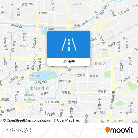 长盛小区地图