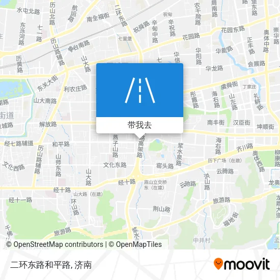 二环东路和平路地图