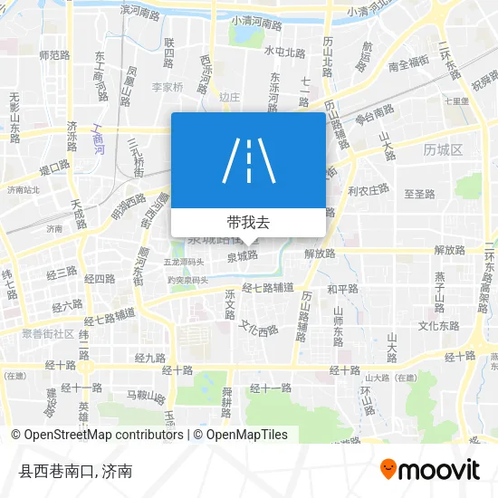 县西巷南口地图