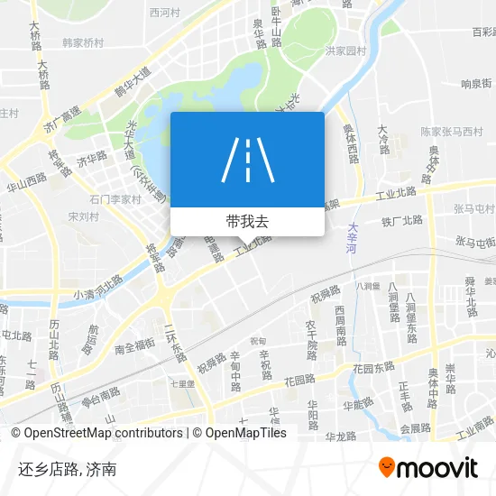 还乡店路地图