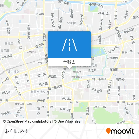 花店街地图