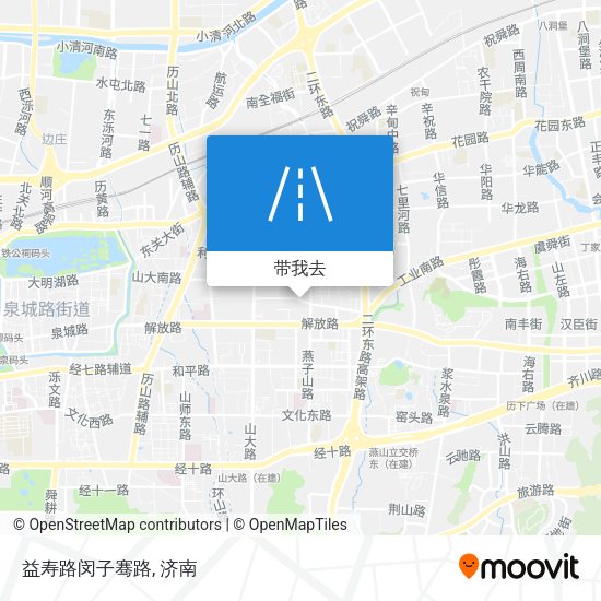 益寿路闵子骞路地图