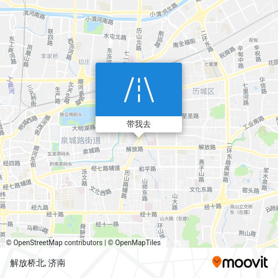 解放桥北地图