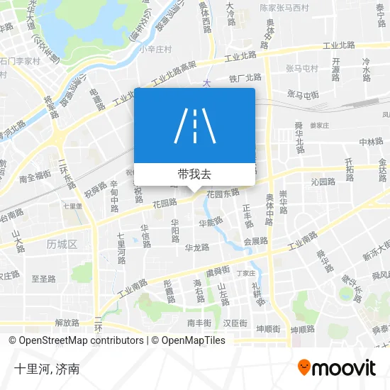 十里河地图
