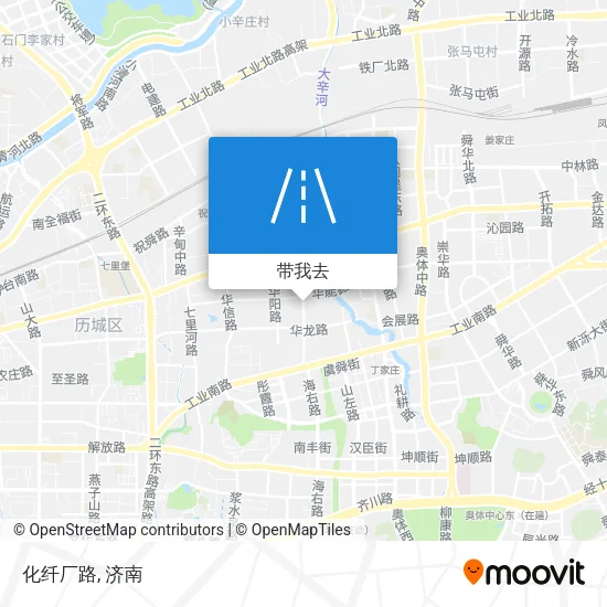 化纤厂路地图