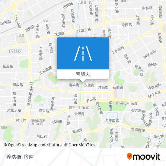 养浩街地图