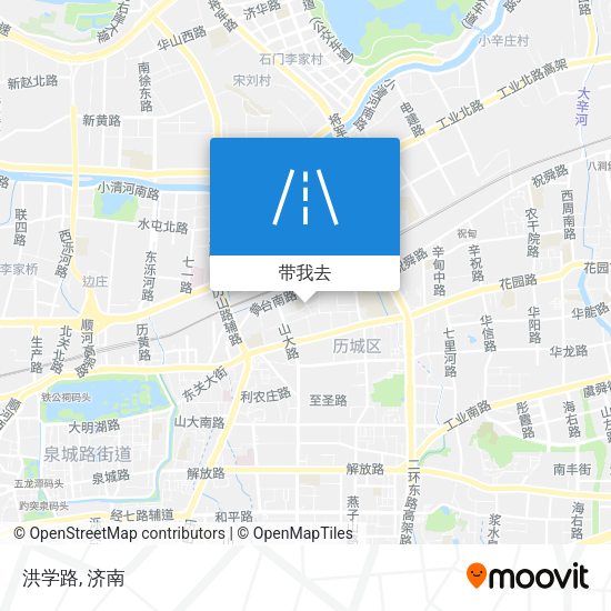 洪学路地图