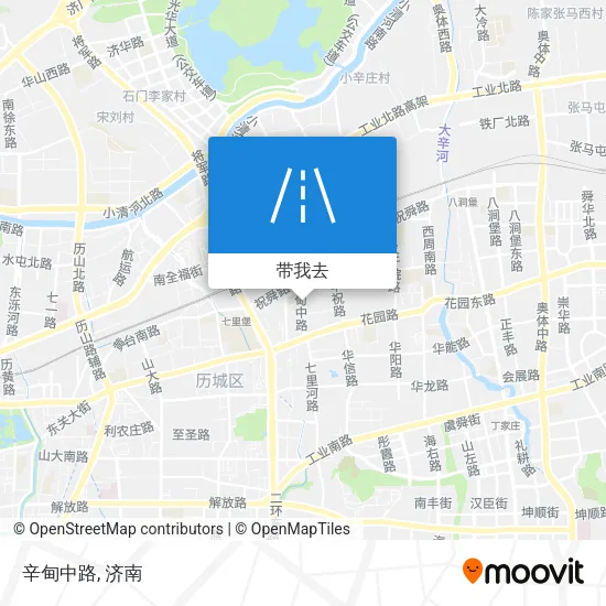 辛甸中路地图
