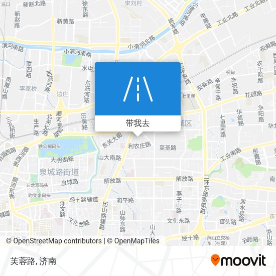 芙蓉路地图