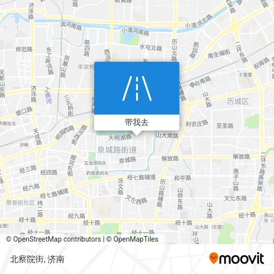 北察院街地图