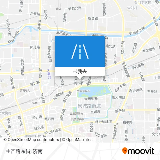 生产路东街地图