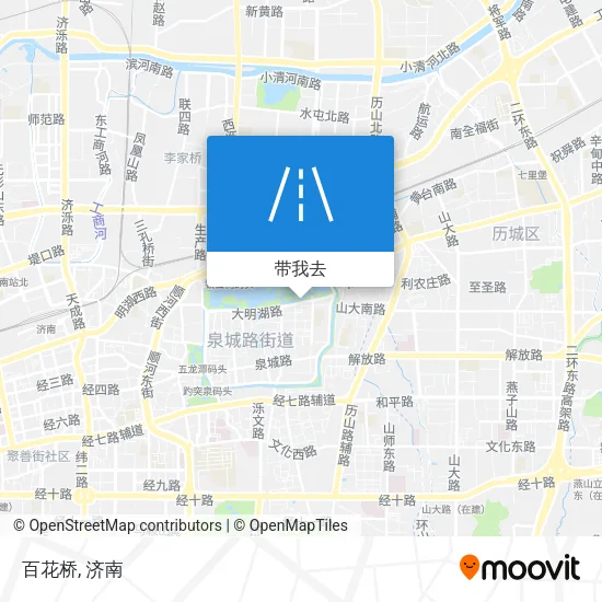 百花桥地图