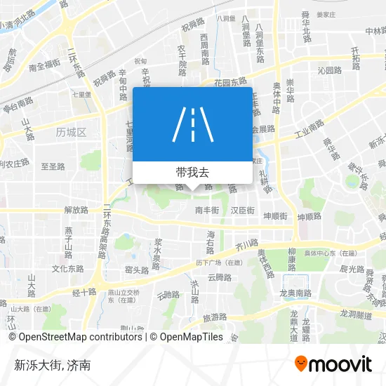 新泺大街地图