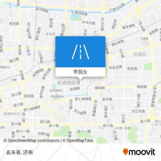 县东巷地图