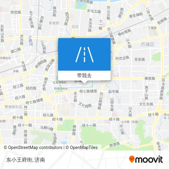 东小王府街地图