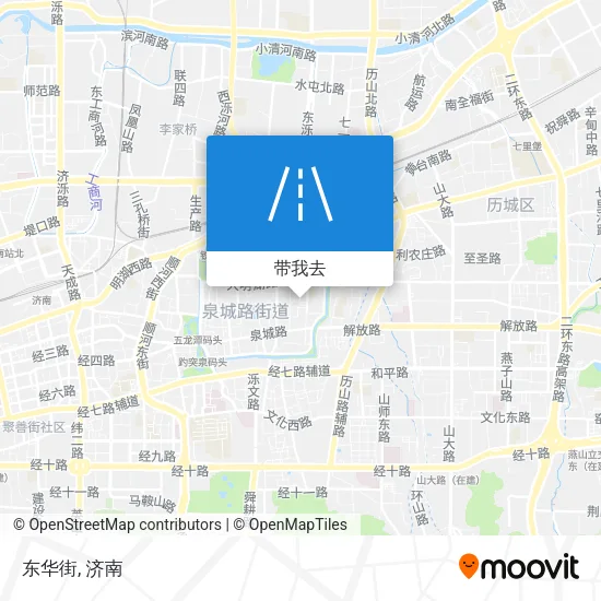 东华街地图