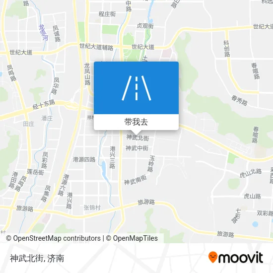 神武北街地图
