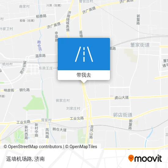 遥墙机场路地图