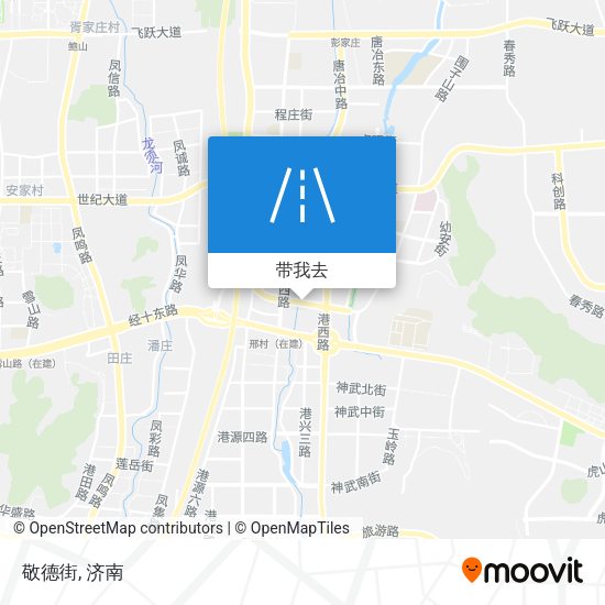 敬德街地图