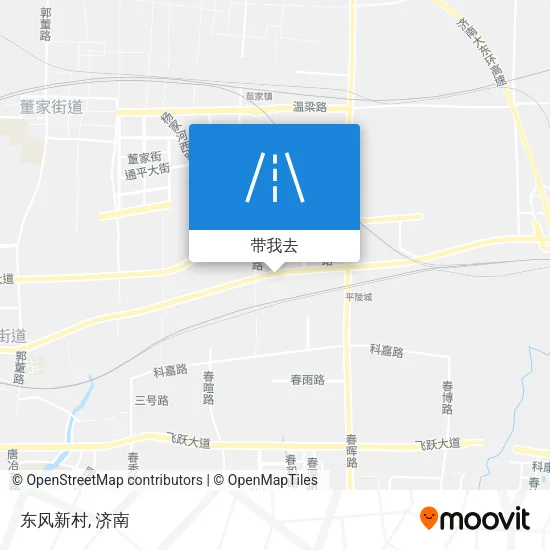 东风新村地图