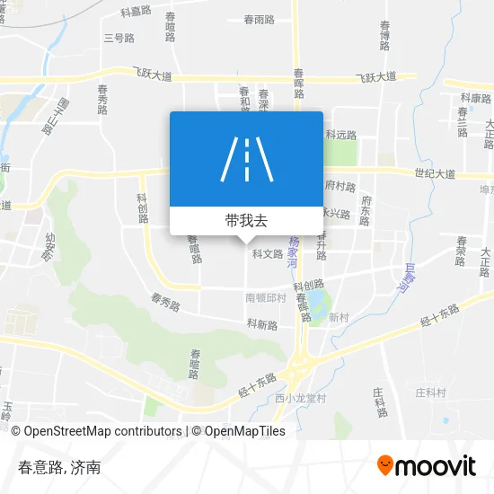 春意路地图