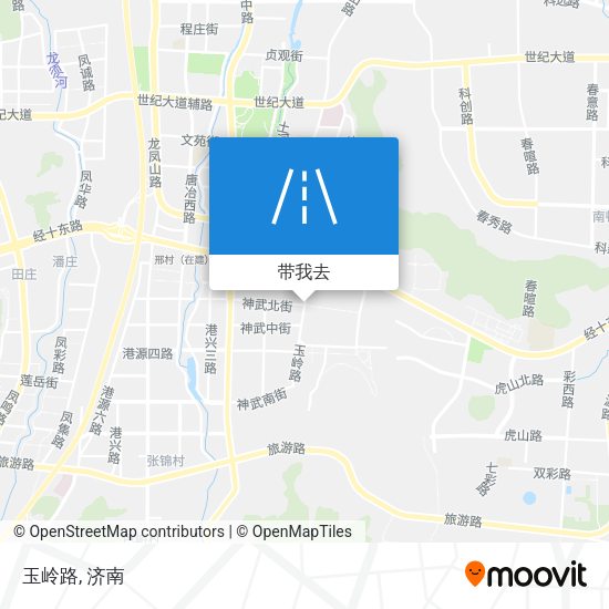 玉岭路地图