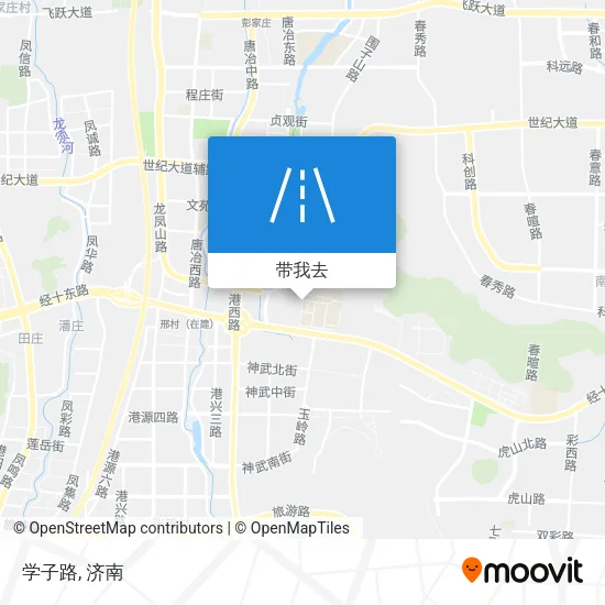 学子路地图