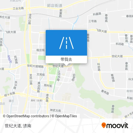 世纪大道地图