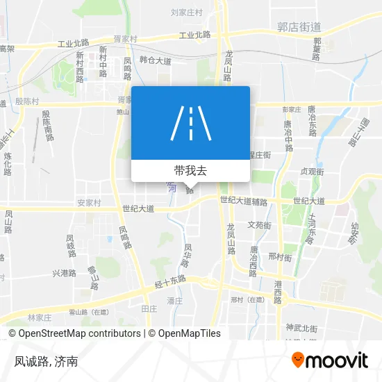 凤诚路地图