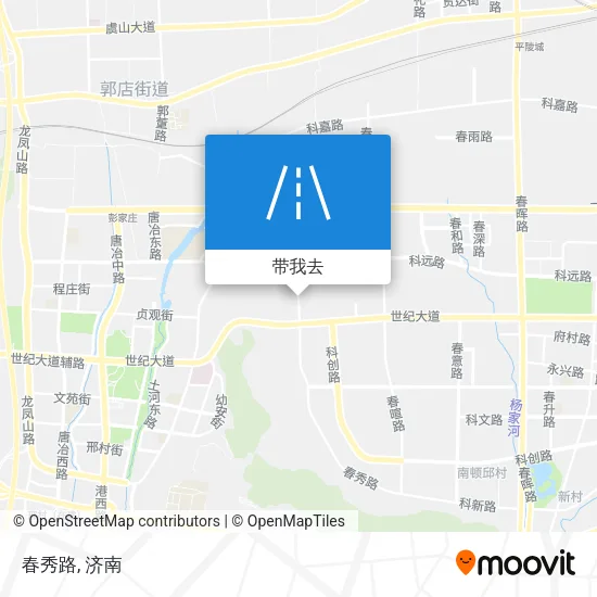 春秀路地图
