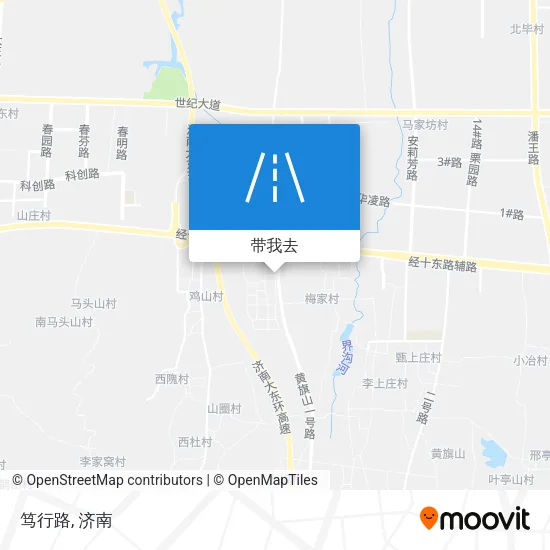 笃行路地图
