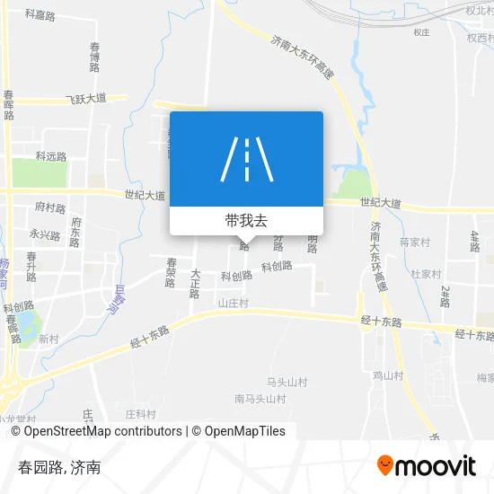 春园路地图