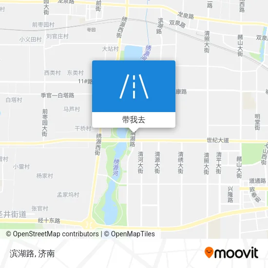 滨湖路地图