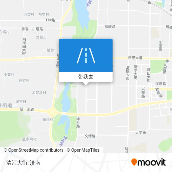 清河大街地图