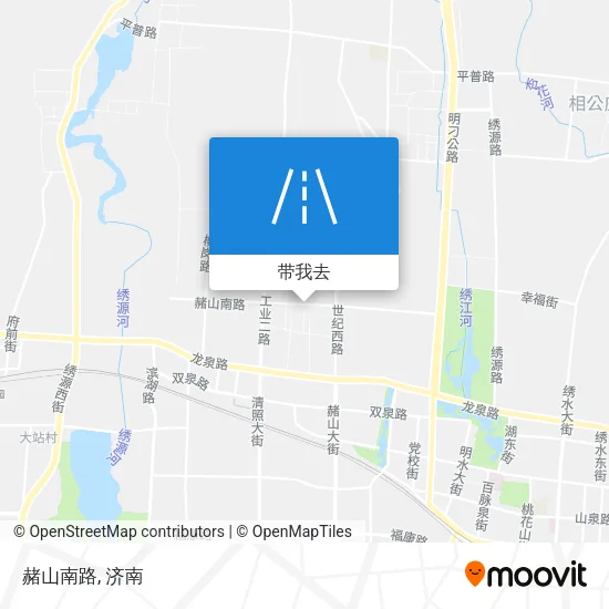 赭山南路地图