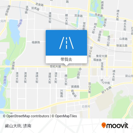 赭山大街地图