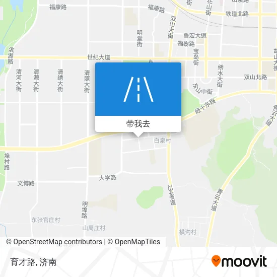 育才路地图