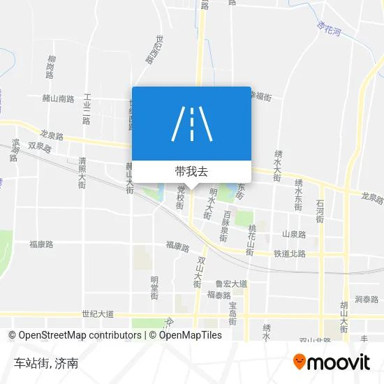 车站街地图