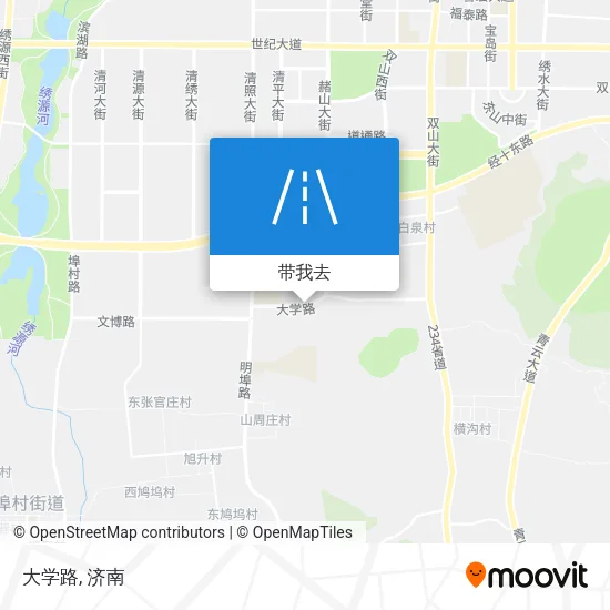 大学路地图