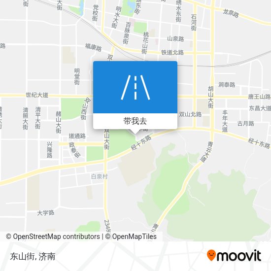 东山街地图