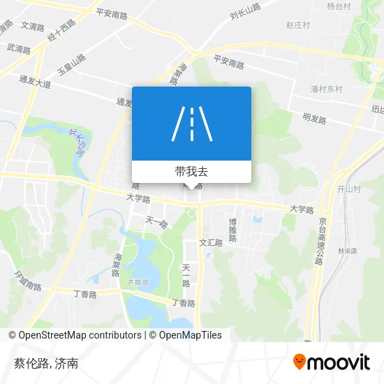 蔡伦路地图