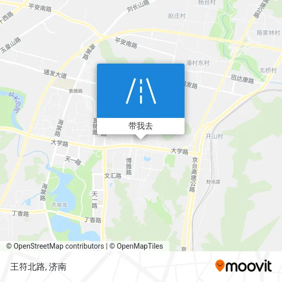 王符北路地图
