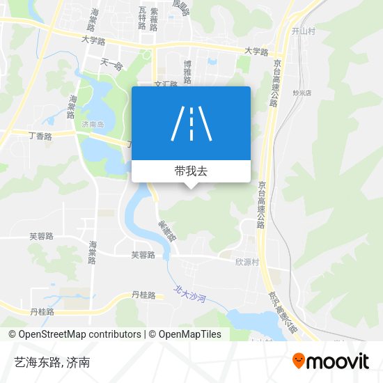 艺海东路地图