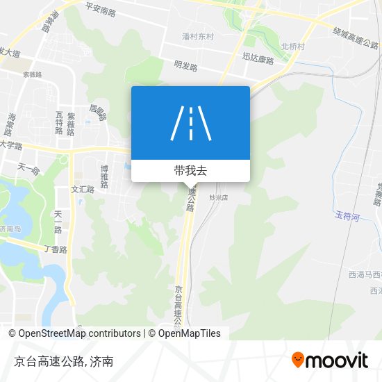 京台高速公路地图