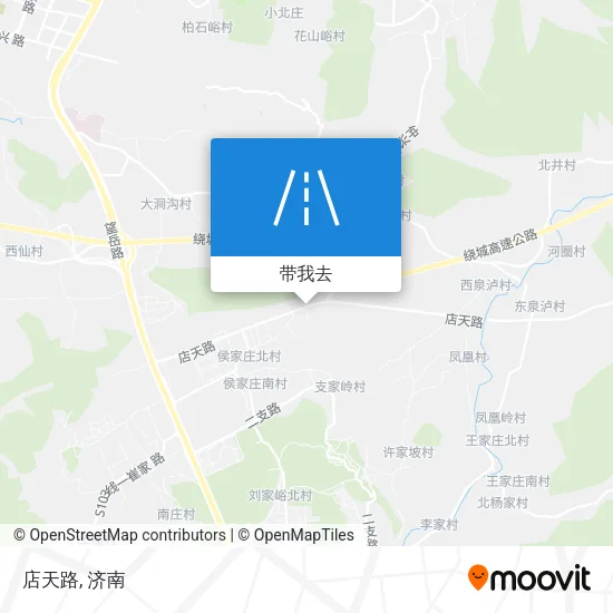 店天路地图